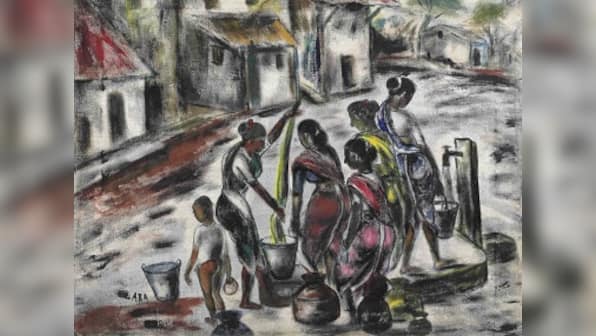 Forty years after his last show, artist KH Ara's works on display in Mumbai