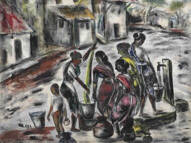 Forty years after his last show, artist KH Ara's works on display in Mumbai
