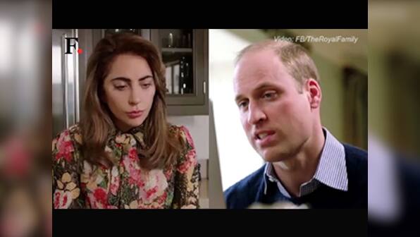 Watch: Prince William and Lady Gaga talk about mental health via Facetime