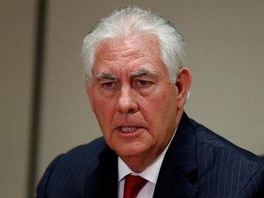 File image of US secretary of state Rex Tillerson. Reuters