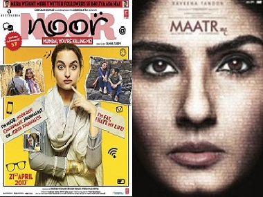 Sonakshi Sinha's Noor, Raveena Tandon's Maatr, The Zookeeper's wife: This Week's Releases Sonakshi Sinha's Noor, Raveena Tandon's Maatr, The Zookeeper's wife: This Week's Releases