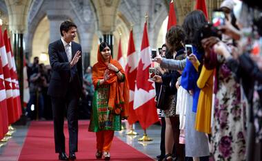 Malala Yousafzai receives Honorary Canadian Citizenship in Ottawa