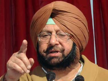 Punjab Chief Minister Amarinder Singh. AFP