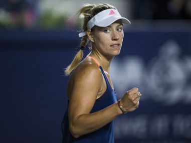 Monterrey Open: Angelique Kerber defeats defending champion Heather Watson to make semis Monterrey Open: Angelique Kerber defeats defending champion Heather Watson to make semis