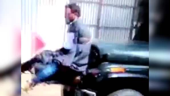 Kashmir stone-pelter tied atop jeep: Incident may mark a turning point in India’s response to hybrid warfare