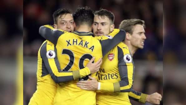 Premier League: Alexis Sanchez, Mesut Ozil strike against Middlesbrough to end Arsenal's away woes