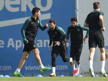 Barcelona will look to script yet another memorable comeback in the Champions League. AFP