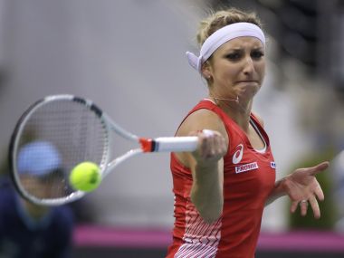 Fed Cup: Timea Bacsinszky puts Switzerland back on track in semi-final against Belarus Fed Cup: Timea Bacsinszky puts Switzerland back on track in semi-final against Belarus