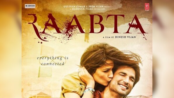 Raabta first look: Sushant Singh Rajput and Kriti Sanon look head-over-heels in love