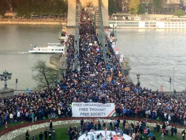 CEU crisis in Budapest: Attacks on universities are tactics used by regimes in 'illiberal democracies'