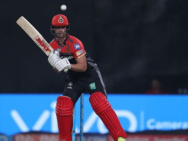 RCB's AB de Villiers during the game against KKR- Sportzpics - IPL