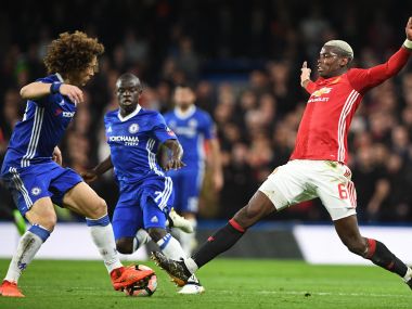 Chelsea travel to Old Trafford to take on Manchester United in the Premier League. AFP
