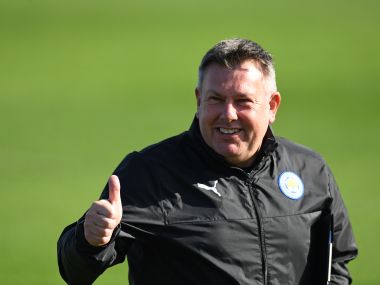 Leicester City manager Craig Shakespear. AFP