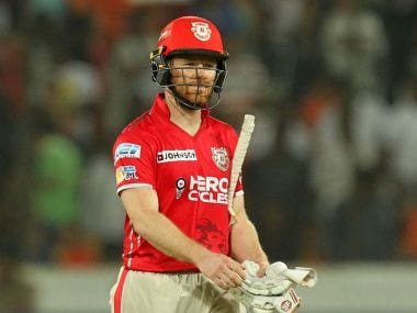 Eoin Morgan is among many overseas stars that have disappointed for KXIP this season. IPL/SportzPics