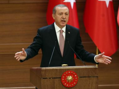 Turkish President Recep Tayyip Erdogan. AFP
