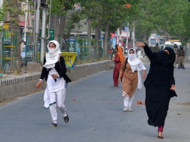 Kashmir unrest: Meet the girl students who have become the Valley's new face of protest Kashmir unrest: Meet the girl students who have become the Valley's new face of protest