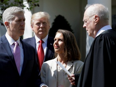US Supreme Court: Donald Trump nominee Neil Gorsuch sworn in as 113th justice US Supreme Court: Donald Trump nominee Neil Gorsuch sworn in as 113th justice