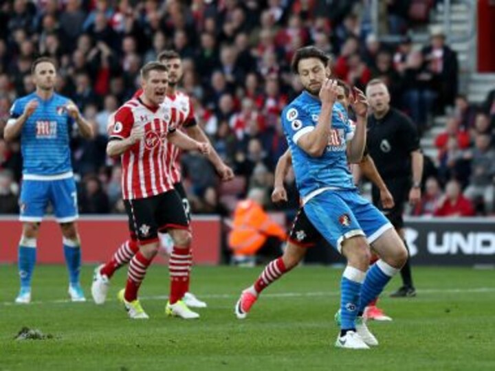 Premier League: Bournemouth frustrated by Harry Arter's penalty howler in Southampton draw