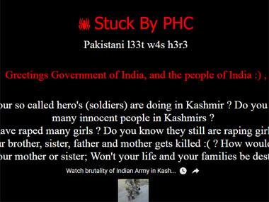 Pakistan-based hackers strike down IIT Delhi, AMU, DU websites; slur Indian Army role in Kashmir