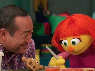 Sesame Street introduces new Muppet Julia: A shy red head who has autism, loves to draw Sesame Street introduces new Muppet Julia: A shy red head who has autism, loves to draw