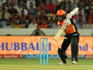 Kane Williamson of Sunrisers Hyderabad bats against Delhi Daredevils. Sportzpics/IPL