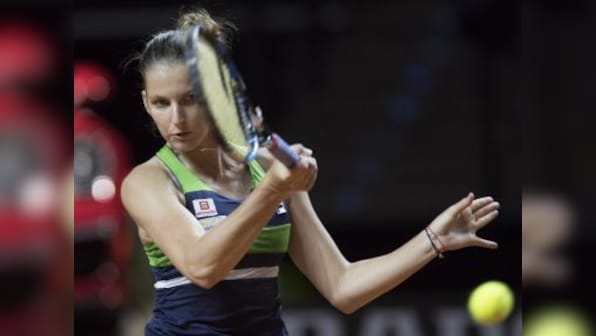 Stuttgart Open: Karolina Pliskova crashes out, Kristina Mladenovic to face Maria Sharapova in semis