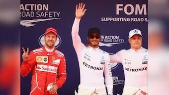 Chinese Grand Prix: Lewis Hamilton romps to pole position, Sebastian Vettel comes 2nd
