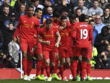 Premier League: Liverpool claim Merseyside derby honours with commanding win over Everton