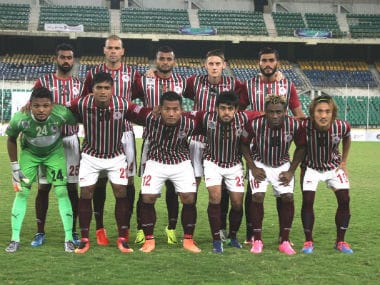File photo of Team Mohun Bagan. Image courtesy: Twitter/@Mohun_BaganAC