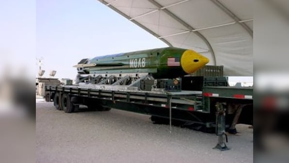 Afghanistan: US drops largest non-nuke, dubbed 'mother of all bombs', on Islamic State tunnel