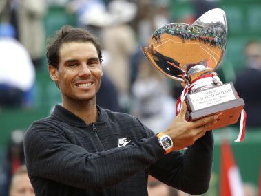 Rafael Nadal moves to 5th after Monte Carlo title, Serena Williams reclaims top spot in latest rankings Rafael Nadal moves to 5th after Monte Carlo title, Serena Williams reclaims top spot in latest rankings