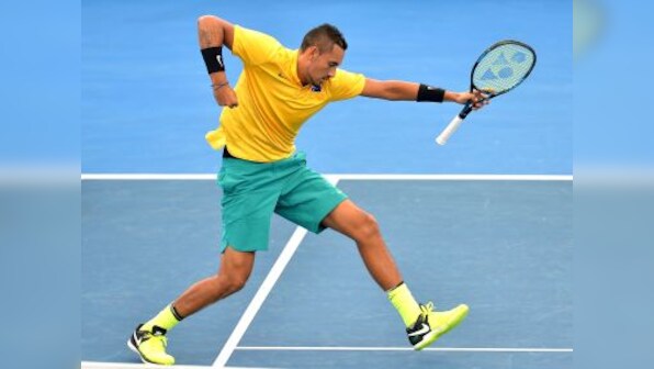 Davis Cup: Nick Kyrgios downs Sam Querrey to send Australia into semi-finals