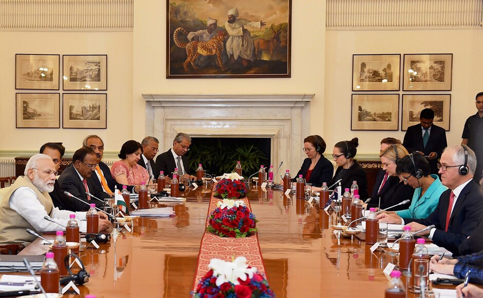 A pact to significantly expand counter-terror cooperation was among six agreements India and Australia inked on Tuesday as the two countries called for strong action against those financing and providing sanctuary to terror groups. PTI A pact to significantly expand counter-terror cooperation was among six agreements India and Australia inked on Tuesday as the two countries called for strong action against those financing and providing sanctuary to terror groups. PTI