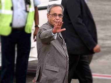 File image of President Pranab Mukherjee. PTI