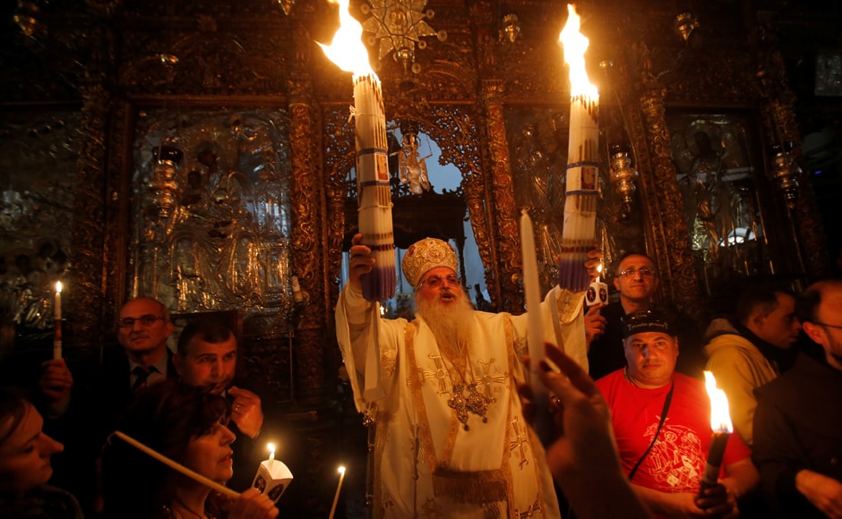 Christians across India too observed Easter with pomp and gusto. Reuters Christians across India too observed Easter with pomp and gusto. Reuters