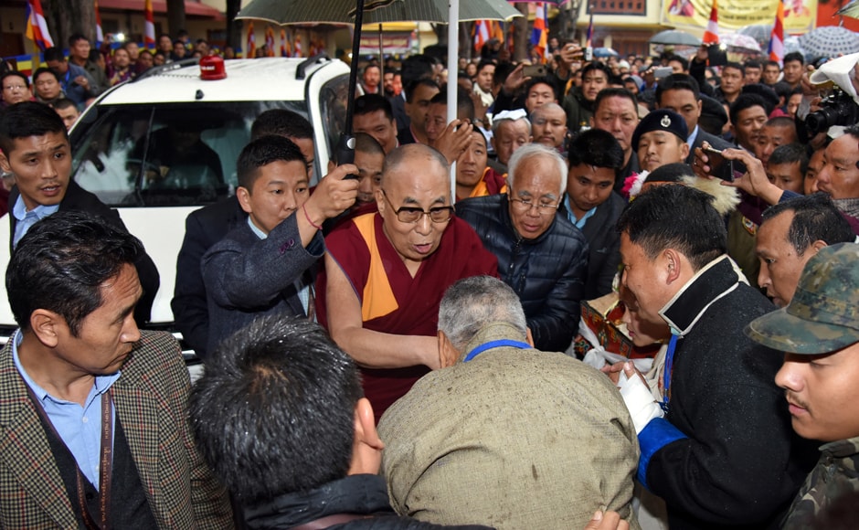 China and India spar as Dalai Lama starts his nine-day tour to ...