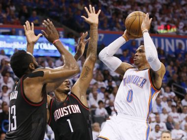 NBA playoffs: Russell Westbrook posts triple-double in crucial Thunder win, Clippers stun Jazz NBA playoffs: Russell Westbrook posts triple-double in crucial Thunder win, Clippers stun Jazz