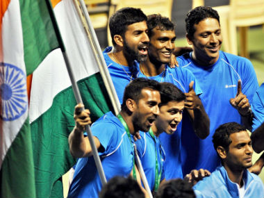 Davis Cup: Rohan Bopanna, Sriram Balaji seal India's place in World Group playoffs with win over Uzbekistan Davis Cup: Rohan Bopanna, Sriram Balaji seal India's place in World Group playoffs with win over Uzbekistan