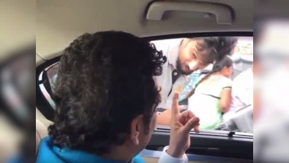 Watch: Sachin Tendulkar makes fans promise to wear helmets while riding bikes