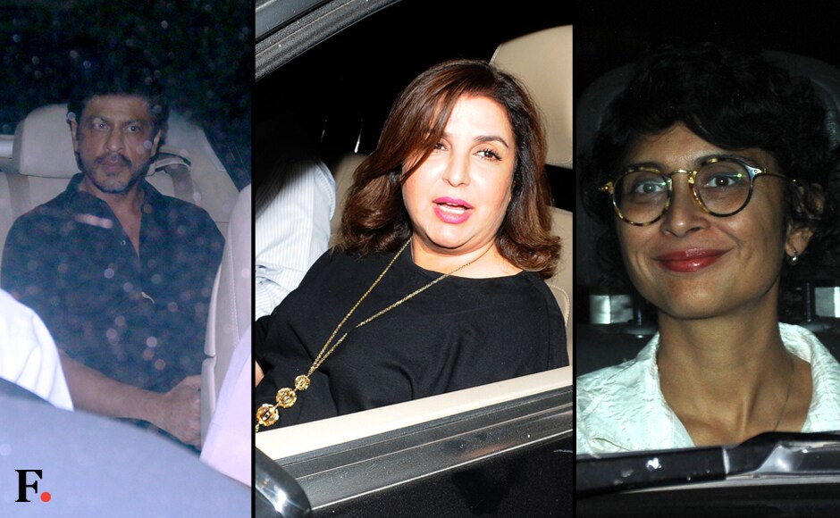 Shah Rukh Khan, Farah Khan and Kiran Rao. Sachin Gokhale/Firstpost Shah Rukh Khan, Farah Khan and Kiran Rao. Sachin Gokhale/Firstpost