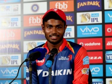 Sanju Samson scored a brilliant century against RPS. SportzPics