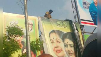 AIADMK merger: VK Sasikala banners removed from party headquarters in Chennai
