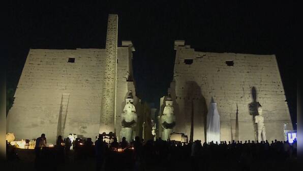 Watch: Restored statue of Ramses II unveiled in Egypt