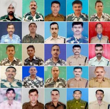 Sukma Naxal ambush: Here are the names of 25 CRPF personnel killed in Monday's Maoist attack Sukma Naxal ambush: Here are the names of 25 CRPF personnel killed in Monday's Maoist attack