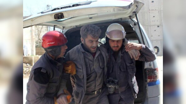 Syria gas attack: 35 killed in rebel-held Idlib following airstrikes