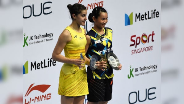 Singapore Open: Tai Tzu Ying trumps Carolina Marin to claim fifth consecutive Superseries title