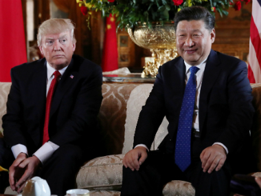 Donald Trump kicks off talks with Chinese president Xi Jinping; security, trade on agenda Donald Trump kicks off talks with Chinese president Xi Jinping; security, trade on agenda