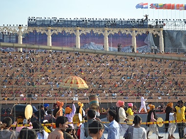 A file photo of the cite where the World Culture Festival was being held. Image courtesy: Firstpost