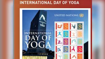 UN to issue special stamps commemorating International Yoga Day on 21 June