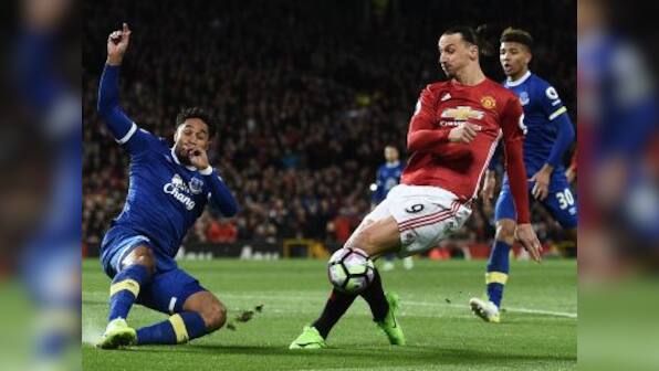 Premier League: Zlatan Ibrahimovic rescues Manchester United against Everton, Leicester City win again